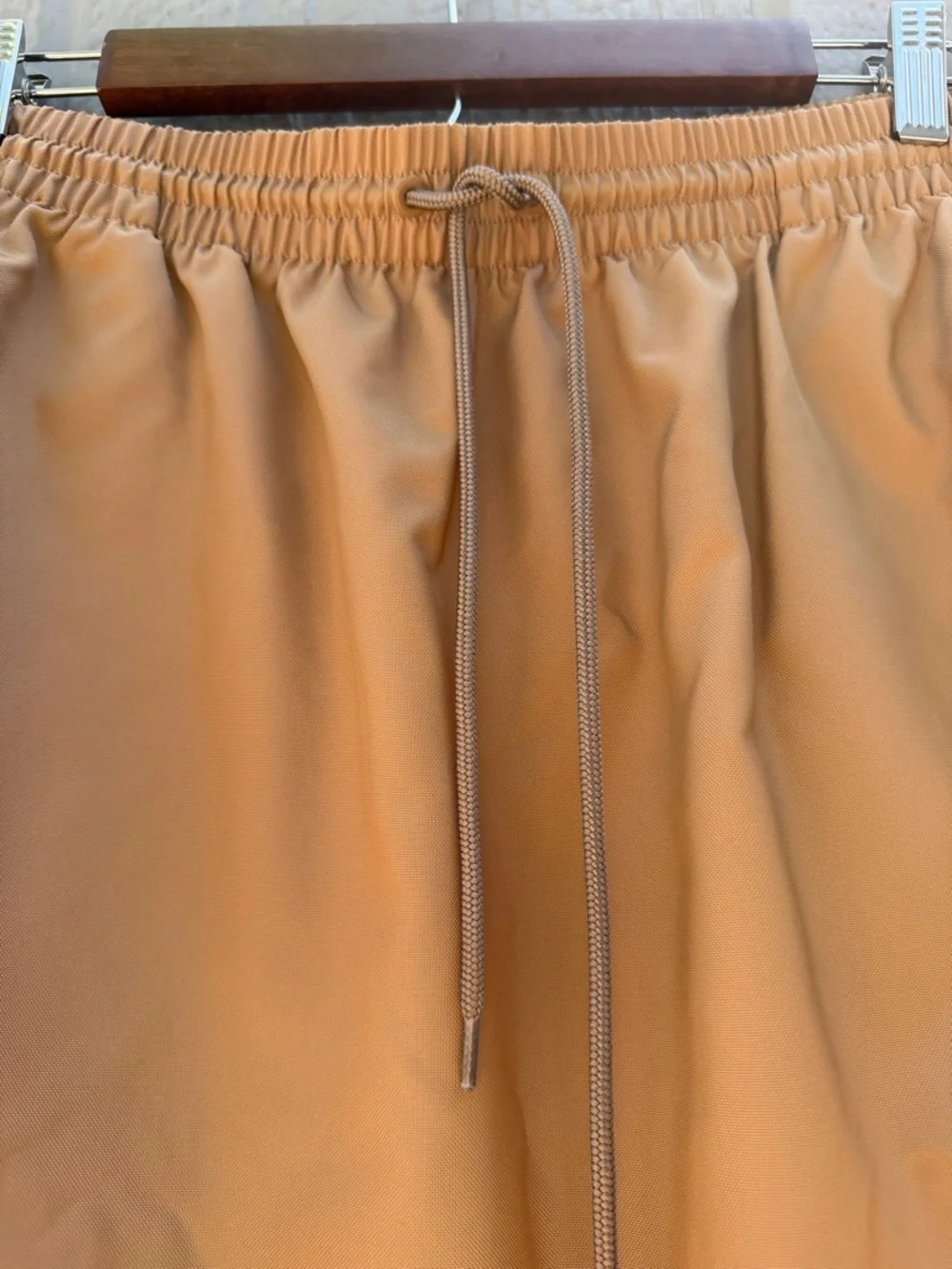 WARDROBE.NYC Utility Midi Skirt - Tan Size: L